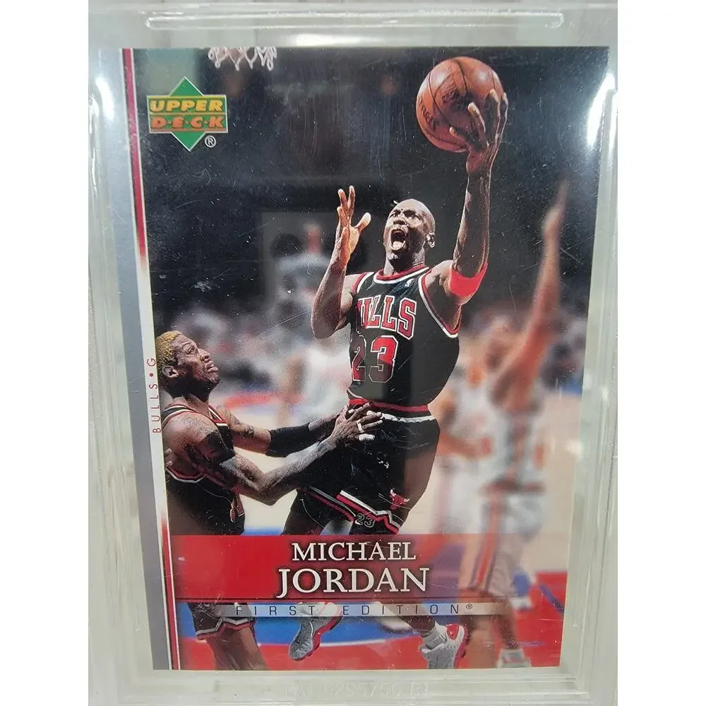 2007-08 Upper Deck Michael Jordan #191 Bulls Beckett 9